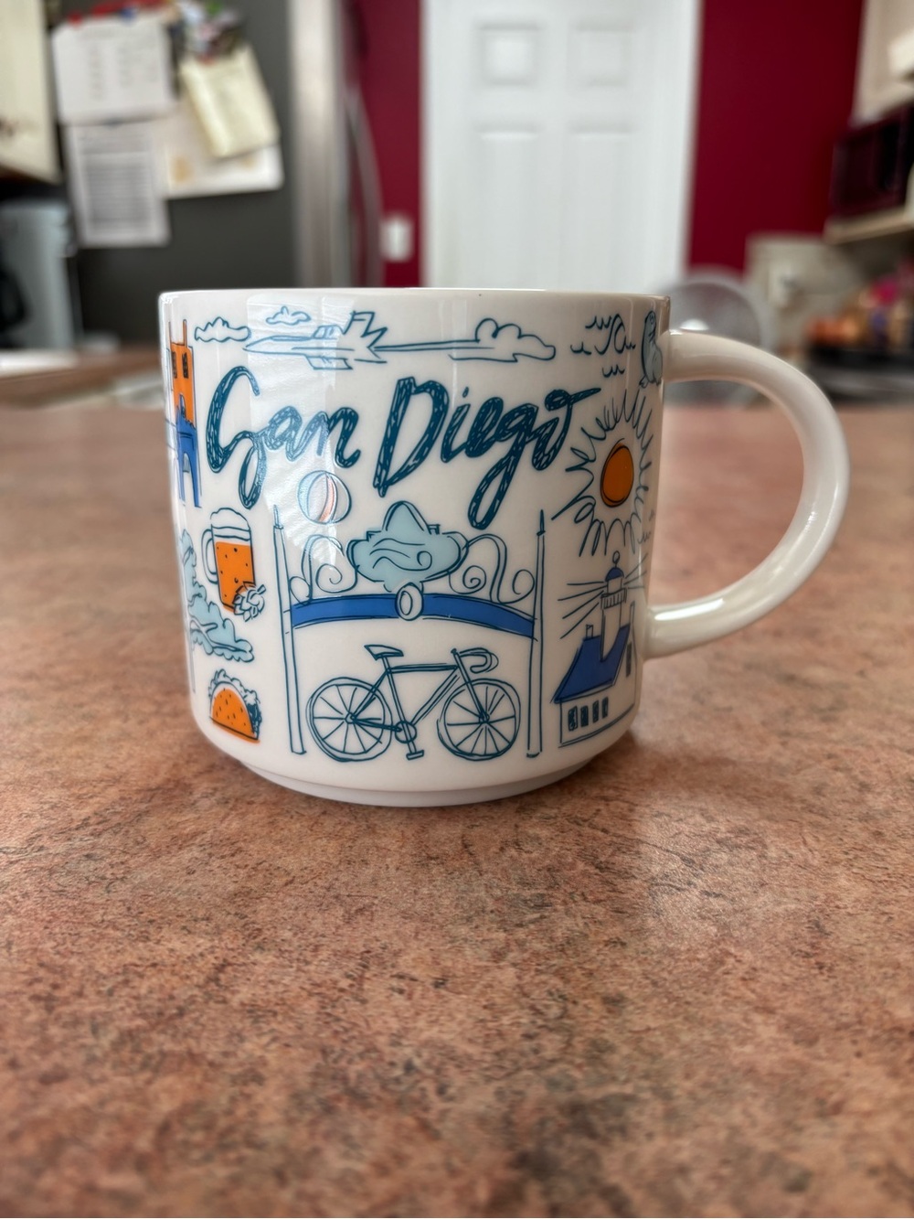 Starbucks - been there series - San Diego Coffee Mug 
Ceramic Mug -